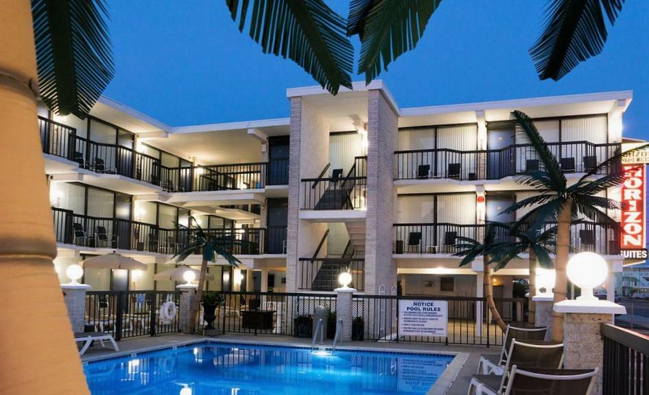 Horizon Motor Inn-Beach Block & Close To Morey'S Piers Норт-Вайлдвуд Экстерьер фото