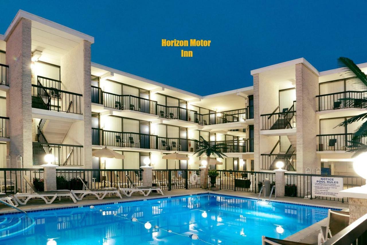 Horizon Motor Inn-Beach Block & Close To Morey'S Piers Норт-Вайлдвуд Экстерьер фото