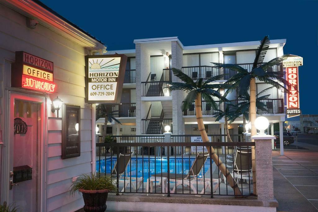 Horizon Motor Inn-Beach Block & Close To Morey'S Piers Норт-Вайлдвуд Экстерьер фото